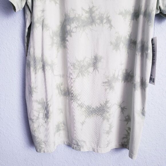 Lululemon The Fundamental Tee in New Tide Shibori Arctic Mint Green Tye Die - Picture 3 of 7